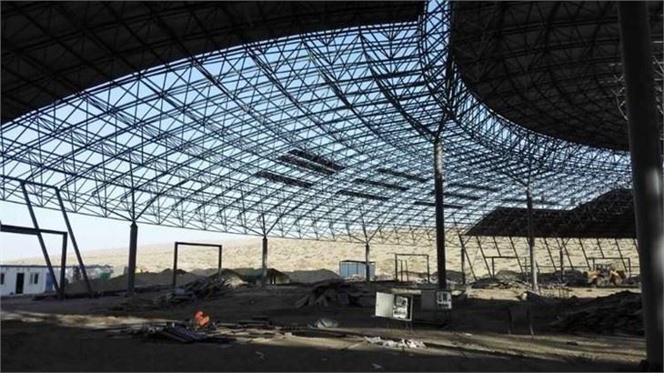 Prefabricated Structure Steel Sports Hall/Basketball Gym/Football Stadium/The Indoor Stadium Prefabricated Structure Steel Sports Hall/Basketball Gym/Football Stadium/The Indoor Stadium